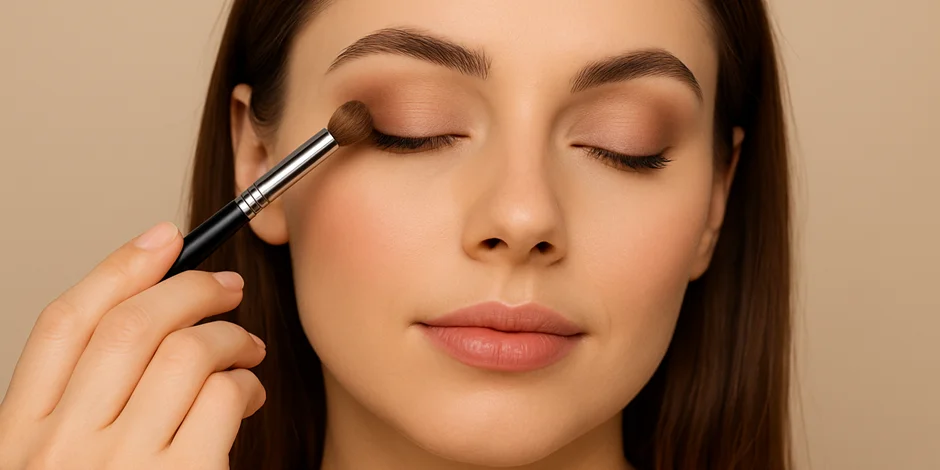 آموزش سایه چشم ساده برای آرایش روزانه