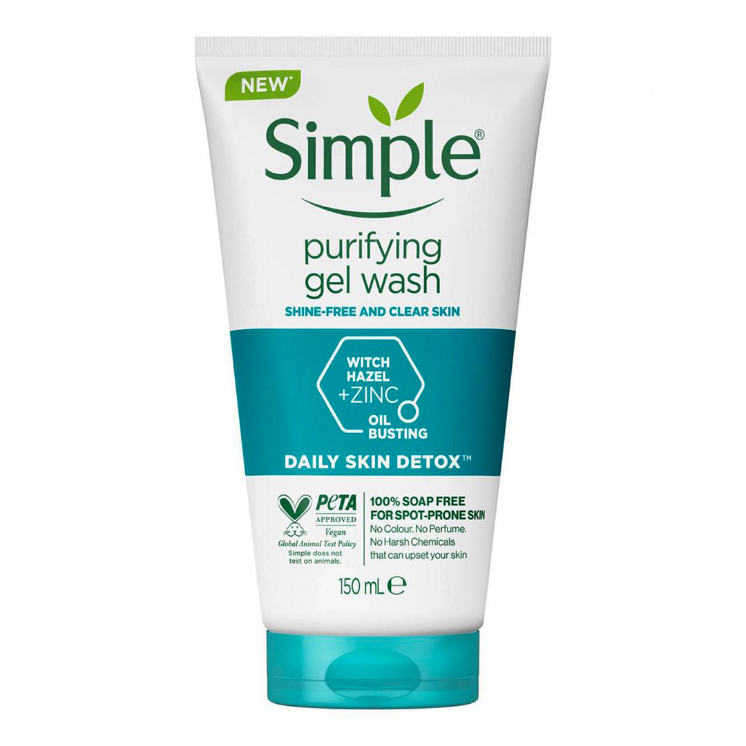 ژل شستشوی سیمپل مخصوص پوست چرب و مختلط
